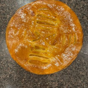 Tarte abricot couverte
