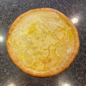 Tarte sucre blanche