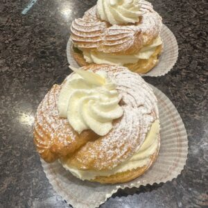 Choux crème fraiche