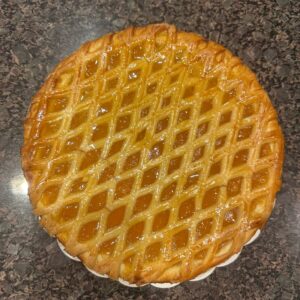 Tarte abricot passée